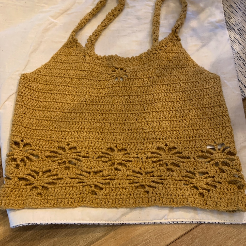 Crochet tank top